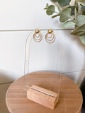 Gold Circles Drop Earrings