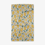Sour Lemon Stripes Tea Towel