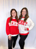 "Merry" Ringer Sweater