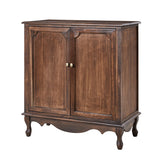Walnut Accent Cabinet