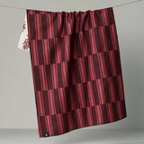 Festive Cranberry Luxe Kitchen Towel
