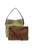 Classic Slouchy Handbag With Crossbody Bag