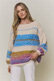 Oversized Striped Sweater