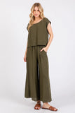 Woven Boxy Top