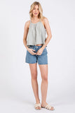 Racerback Swing Tank Top