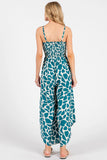 Round Hem Midi Jumpsuit