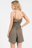 V-Neck Cami Romper
