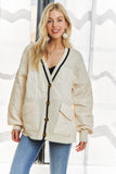 Quilted Sweater Jacket
