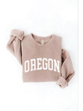 Curvy "Oregon" Graphic Sweatshirt