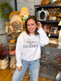 "Tailgates & Touchdowns" Cropped Sweatshirt