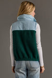 Quilted Sherpa Vest