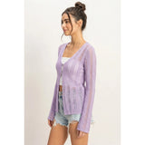 Open Knit Cardigan