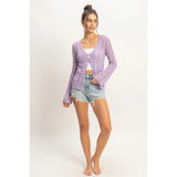 Open Knit Cardigan