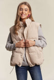 Corduroy Puffer Vest