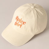 "Spice Girl" Baseball Hat