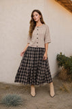 Button Down Knit Top
