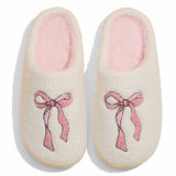 Pink Ribbon Slippers