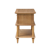 Open Shelf End Table