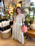 Classic Slouchy Handbag With Crossbody Bag