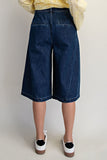 Wide Leg Long Shorts