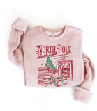 "North Pole Book Club" Graphic Sweatshirt