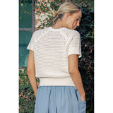 Short Sleeve Knit Top
