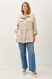 Curvy Cargo Utility Jacket
