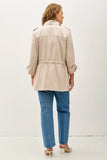 Curvy Cargo Utility Jacket