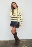 Striped Crew Neck Sweater