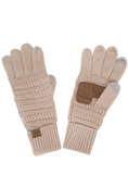 C.C. Beanies Knitted Gloves