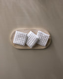 Cloud Waffle Washcloth Set