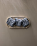Sky Waffle Washcloth Set