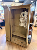 Rustic Open Wardrobe