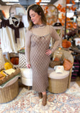 Plaid Midi Dress