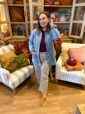 Gingham Barrel Pants