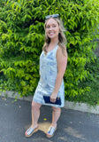 Printed Linen Dress