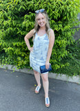 Printed Linen Dress