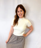Plaid Maxi Skirt