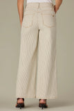 Wit & Wisdom Striped Wide Leg Jeans
