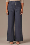 Wit & Wisdom Buttoned Wide Leg Pants