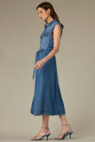 Wit & Wisdom Belted Denim Dress