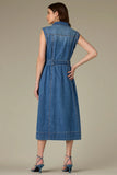 Wit & Wisdom Belted Denim Dress