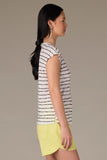 Wit & Wisdom Striped Knit Top