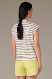Wit & Wisdom Striped Knit Top