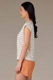 Wit & Wisdom Striped Knit Top
