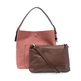 Classic Slouchy Handbag With Crossbody Bag