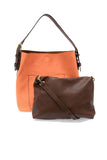 Classic Slouchy Handbag With Crossbody Bag