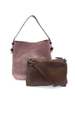 Classic Slouchy Handbag With Crossbody Bag