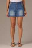 Wit & Wisdom Button Pocket Denim Shorts