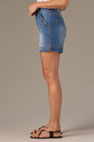 Wit & Wisdom Button Pocket Denim Shorts